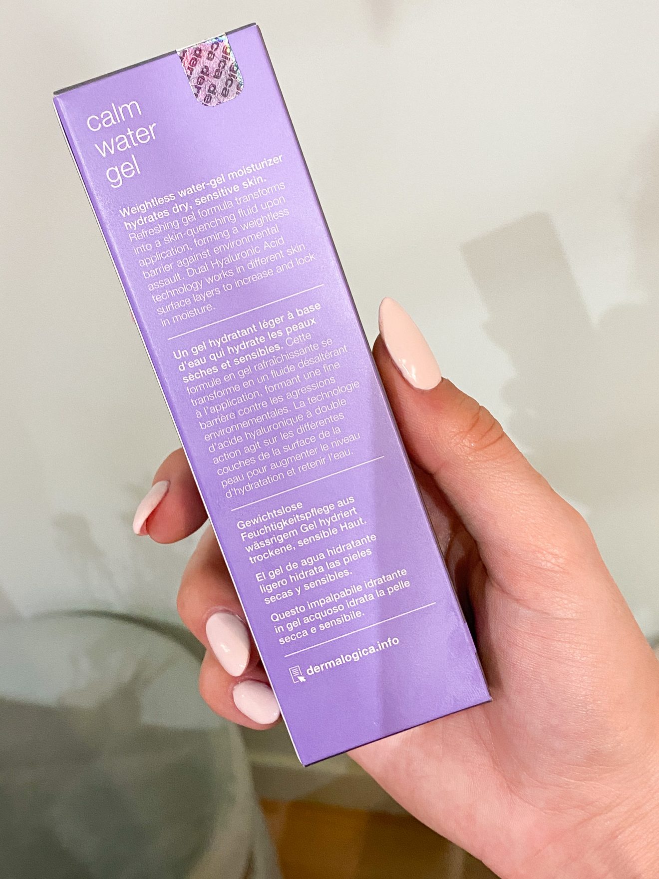 Calm Water Gel Hydrogel Apaisant Gloss'up