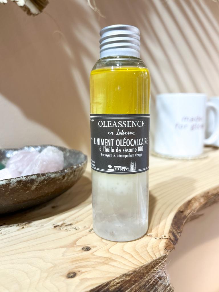 Liniment Oleo-calcaire Visage: nettoyant doux